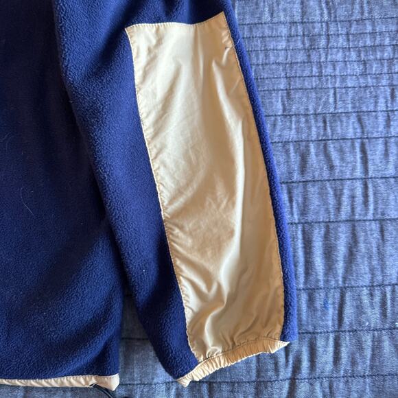 Vintage 1990s Collegiate Notre Dame Fighting Irish Gold Fleece Jacket Men's M - Picture 11 of 14